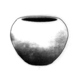 vaso in cotto: h 24 cm diametro 33 cm